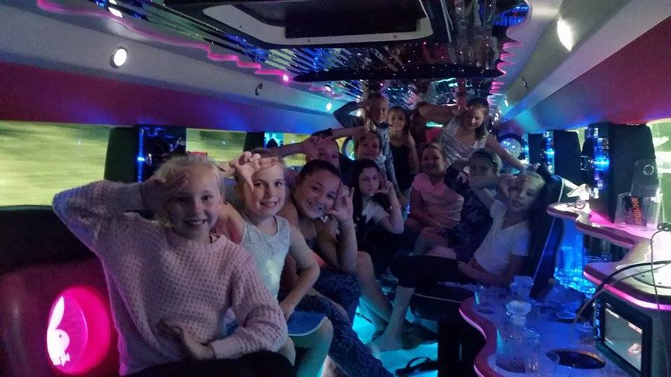 Kids birthday limo