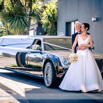Wedding limo