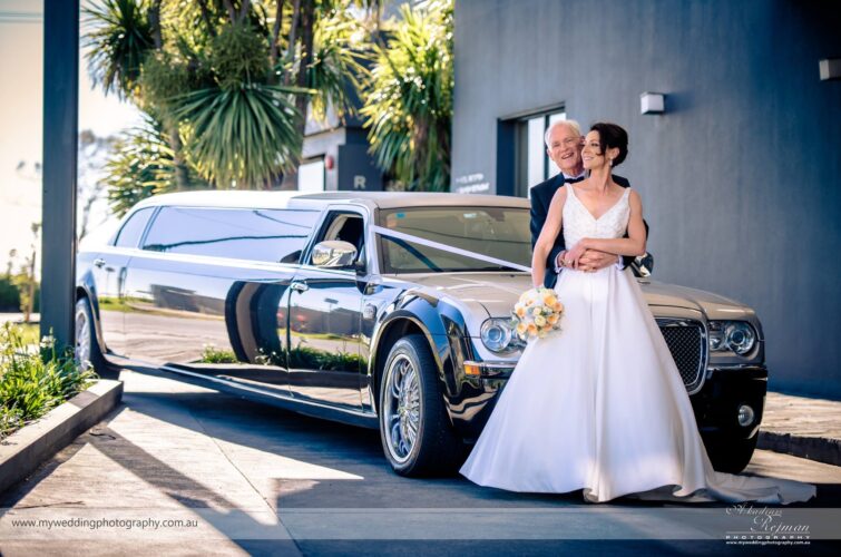 Wedding limo