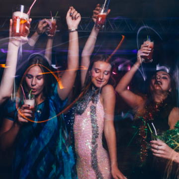 Bachelorette party night limo